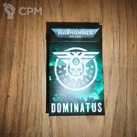 Описание картинки Dominatus – Narrative Campaign Deck (Armageddon) от GLOM по цене 1 000руб | Свободный Рынок Миниатюр - СРМ