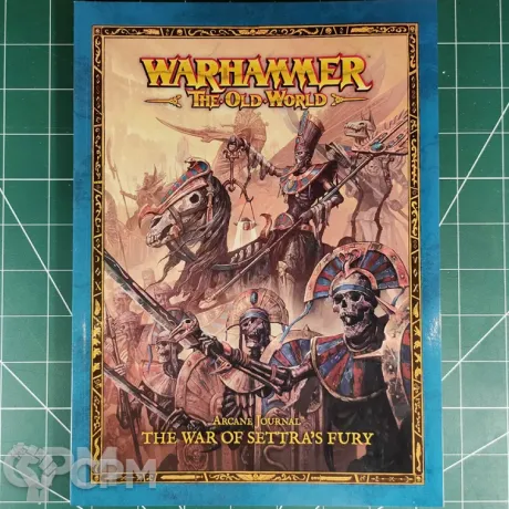 Описание картинки Arcane Journal The War Of Settra's Fury от Vault Boy по цене 2 898руб | Свободный Рынок Миниатюр - СРМ