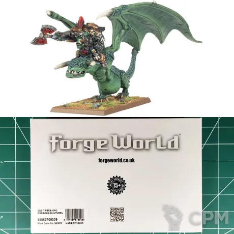 Описание картинки Orc Warboss on Wyvern от Vault Boy по цене 16 498руб | Свободный Рынок Миниатюр - СРМ