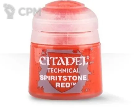 Описание картинки Техническая акриловая краска Citadel: Technical: Spiritstone Red 12мл. арт: 27-12 от SectorA13 по цене 66 666руб | Свободный Рынок Миниатюр - СРМ