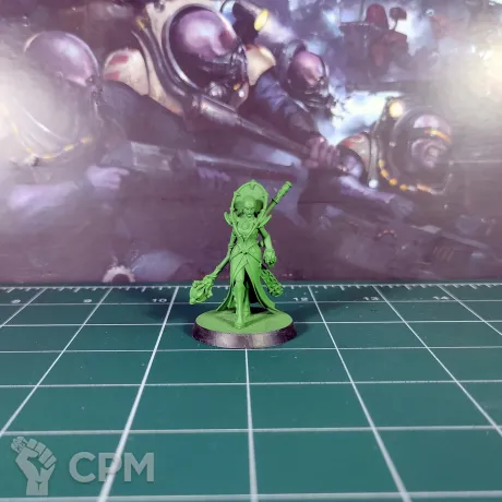 Описание картинки Genestealer Cults Magus от Каджит по цене 1 698руб | Свободный Рынок Миниатюр - СРМ