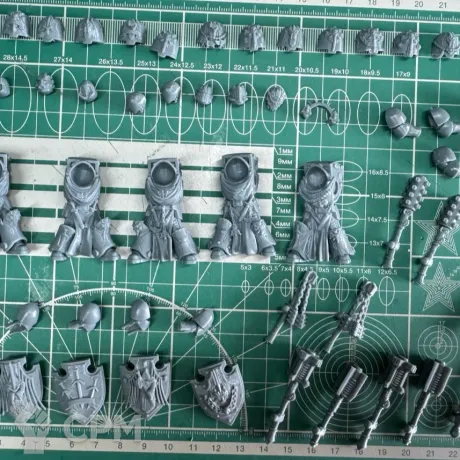 Описание картинки Dark Angels Deathwing Knights Squad от Recruiter по цене 600руб | Свободный Рынок Миниатюр - СРМ