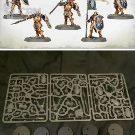 Описание картинки Stormcast Eternals Vindictors x 5 от Svarden по цене 800руб | Свободный Рынок Миниатюр - СРМ