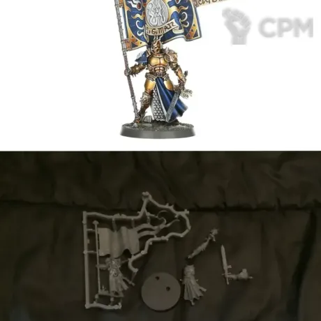Описание картинки Knight-Vexillor with Banner of Apotheosis от Svarden по цене 450руб | Свободный Рынок Миниатюр - СРМ
