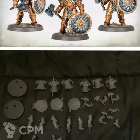 Описание картинки Stormcast Eternals Annihilators от Svarden по цене 1 600руб | Свободный Рынок Миниатюр - СРМ