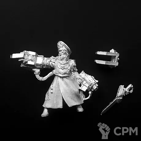 Описание картинки Warhammer 40000 Astra Militarium Commissar Yarick Metal от FULL METAL по цене 200руб | Свободный Рынок Миниатюр - СРМ