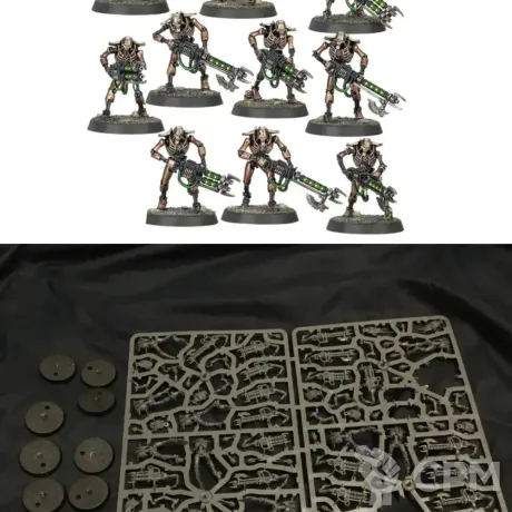 Описание картинки Necron Warriors x 10 от Svarden по цене 1 000руб | Свободный Рынок Миниатюр - СРМ