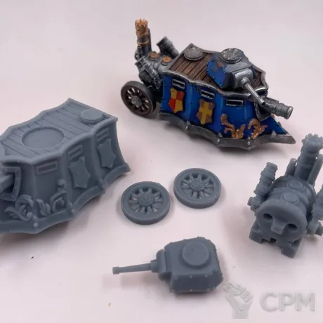 Описание картинки Empire Steam Tank от Подземный человек по цене 400руб | Свободный Рынок Миниатюр - СРМ