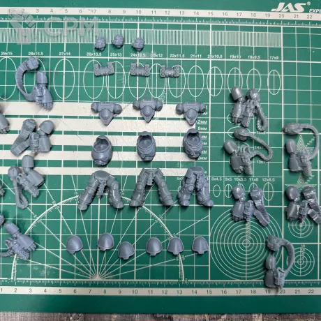 Описание картинки Primaris Agressors от Recruiter по цене 650руб | Свободный Рынок Миниатюр - СРМ