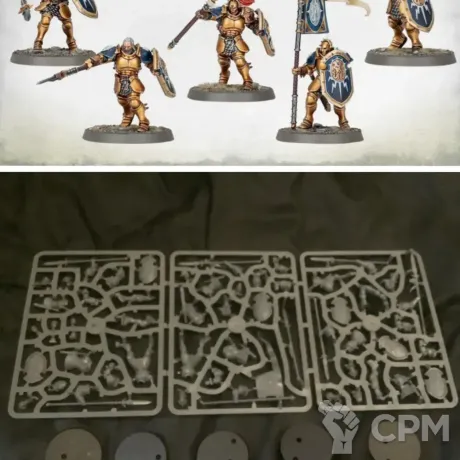 Описание картинки Stormcast Eternals Vindictors x 5 от Svarden по цене 800руб | Свободный Рынок Миниатюр - СРМ