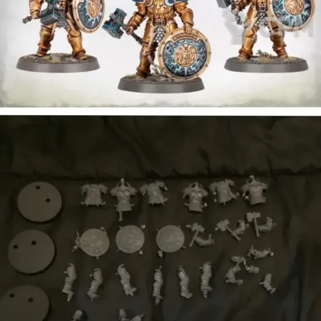 Описание картинки Stormcast Eternals Annihilators от Svarden по цене 1 600руб | Свободный Рынок Миниатюр - СРМ