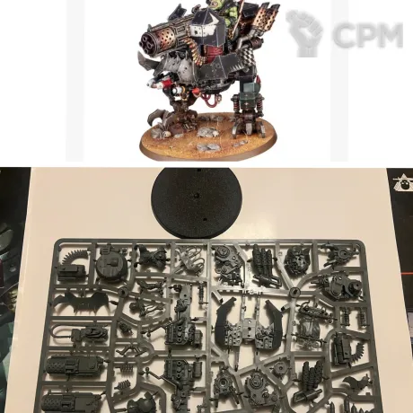 Описание картинки Big Mek Dakkarig, Armageddon от Svarden по цене 3 100руб | Свободный Рынок Миниатюр - СРМ