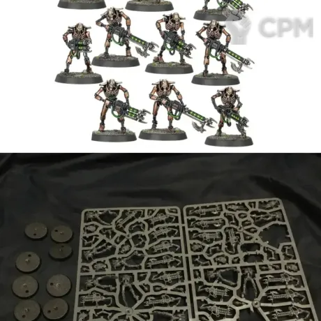 Описание картинки Necron Warriors x 10 от Svarden по цене 1 000руб | Свободный Рынок Миниатюр - СРМ