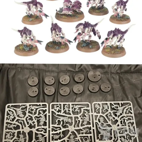 Описание картинки Termagants x 10 and Ripper Swarms x1 от Svarden по цене 100руб | Свободный Рынок Миниатюр - СРМ