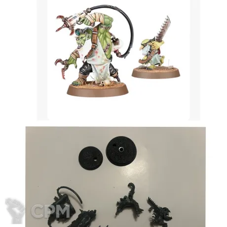 Описание картинки Armageddon: Orks Painboy + 1 Grot Orderly от Svarden по цене 1 200руб | Свободный Рынок Миниатюр - СРМ