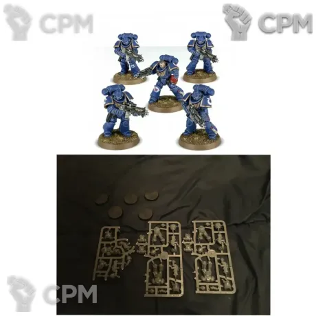 Описание картинки Primaris Intercessors Dark Imperium от Svarden по цене 1 000руб | Свободный Рынок Миниатюр - СРМ