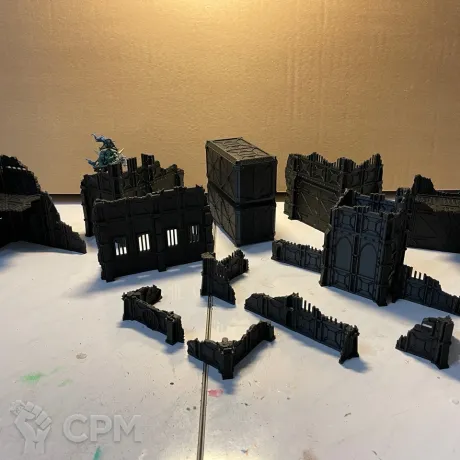 Описание картинки [КОПИЯ] Террейн для Warhammer 40K 11th (sci-fi) - №1 от gatzerano по цене 2 000руб | Свободный Рынок Миниатюр - СРМ