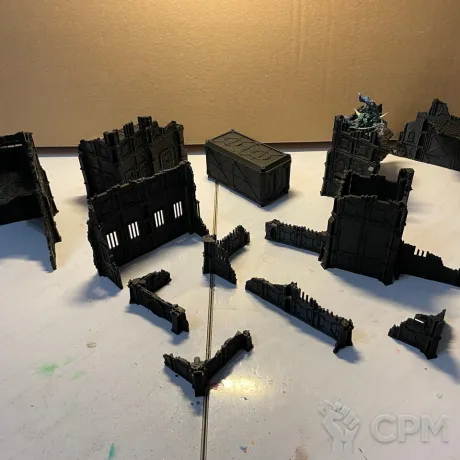 Описание картинки Террейн для Warhammer 40K 11th (sci-fi) - №2 от gatzerano по цене 2 000руб | Свободный Рынок Миниатюр - СРМ