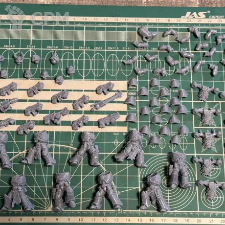 Описание картинки Chaos Legionnaries Squad от Recruiter по цене 700руб | Свободный Рынок Миниатюр - СРМ