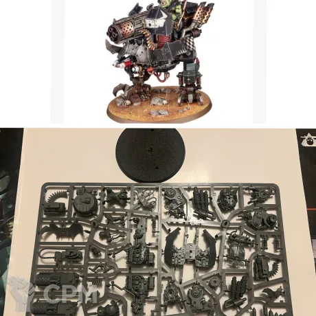 Описание картинки Big Mek Dakkarig, Armageddon от Svarden по цене 3 100руб | Свободный Рынок Миниатюр - СРМ