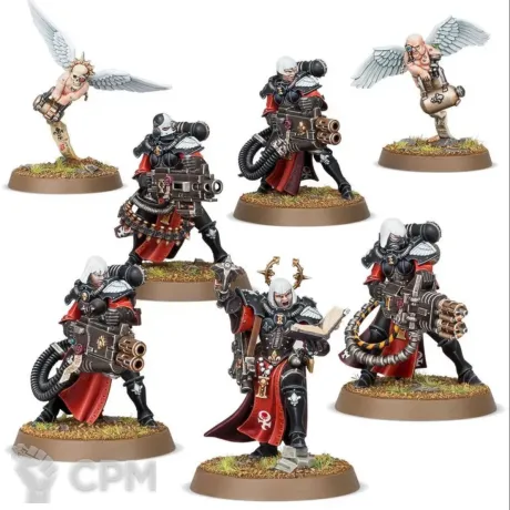 Описание картинки Retributor Squad от WastelandMiniatures по цене 600руб | Свободный Рынок Миниатюр - СРМ