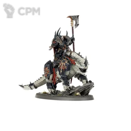 Описание картинки Chaos Lord on Karkadrak от WastelandMiniatures по цене 500руб | Свободный Рынок Миниатюр - СРМ
