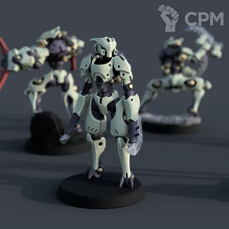 Описание картинки Striking Scorpions (10 скорпионов) от Tridax Forge по цене 450руб | Свободный Рынок Миниатюр - СРМ