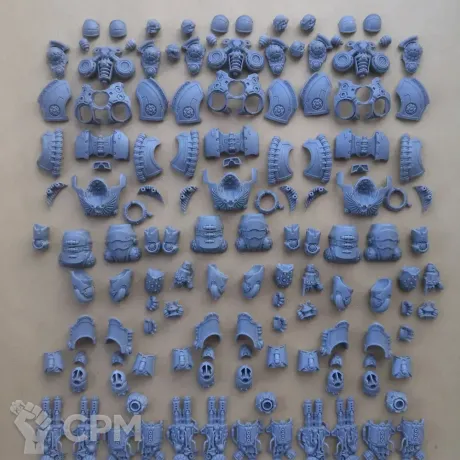 Описание картинки Saturnine Terminator Squad x3 от LexxGreen по цене 450руб | Свободный Рынок Миниатюр - СРМ