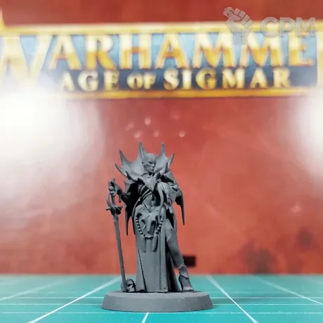 Описание картинки Soulblight Gravelords Anasta Malkorion, Vampire Lord от Каджит по цене 2 498руб | Свободный Рынок Миниатюр - СРМ