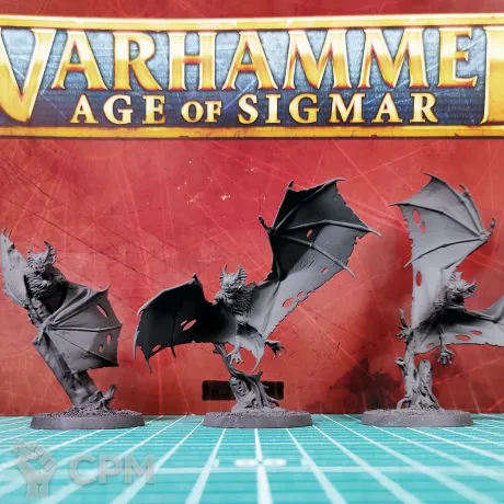 Описание картинки Soulblight Gravelords Fell Bats от Каджит по цене 2 798руб | Свободный Рынок Миниатюр - СРМ