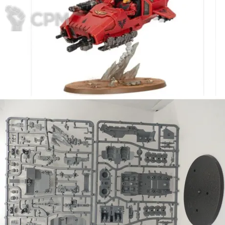 Описание картинки Armageddon land speeder от Svarden по цене 3 900руб | Свободный Рынок Миниатюр - СРМ