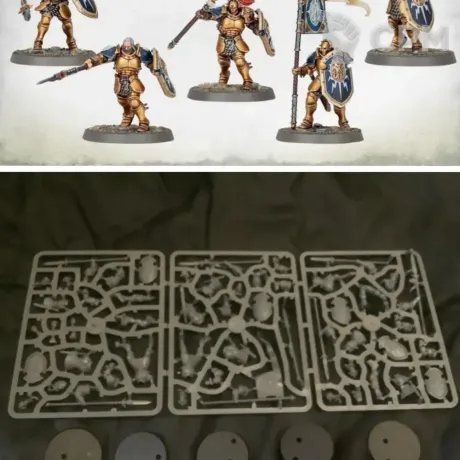 Описание картинки Stormcast Eternals Vindictors x 5 от Svarden по цене 800руб | Свободный Рынок Миниатюр - СРМ