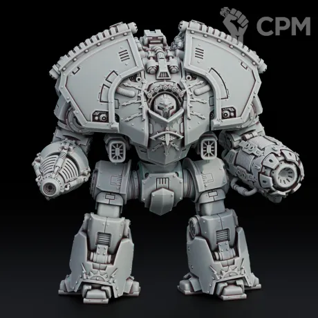Описание картинки Saturnine Dreadnought от Tridax Forge по цене 100руб | Свободный Рынок Миниатюр - СРМ