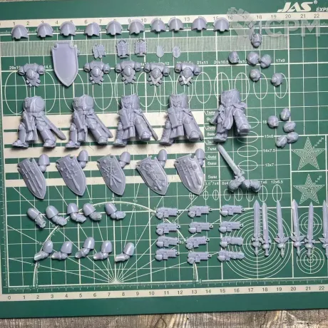 Описание картинки DA Primaris Bladeguard от Recruiter по цене 650руб | Свободный Рынок Миниатюр - СРМ