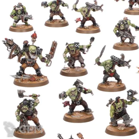 Описание картинки [GW] Armageddon - 10 Ork Boyz + 5 Gretchin #2 от TRNK по цене 100руб | Свободный Рынок Миниатюр - СРМ