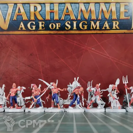 Описание картинки Soulblight Gravelords Deadwalker Zombies x20 (19+1) от Каджит по цене 3 498руб | Свободный Рынок Миниатюр - СРМ