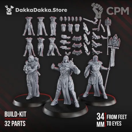 Описание картинки War Sisters Novice Squad (build kit) 6 шт. от Бруталити по цене 700руб | Свободный Рынок Миниатюр - СРМ