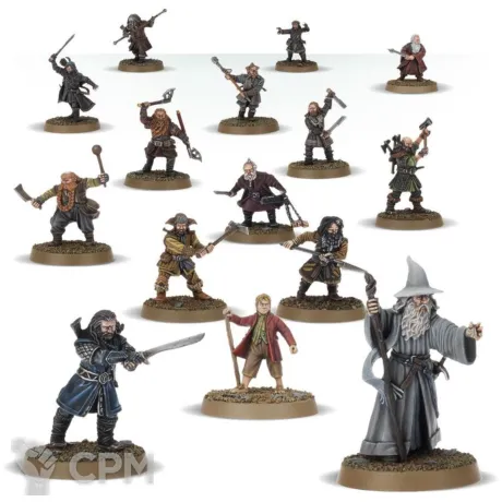 Описание картинки Thorin Oakenshield &amp; Company (2018) от WastelandMiniatures по цене 600руб | Свободный Рынок Миниатюр - СРМ