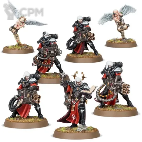 Описание картинки Retributor Squad от WastelandMiniatures по цене 600руб | Свободный Рынок Миниатюр - СРМ