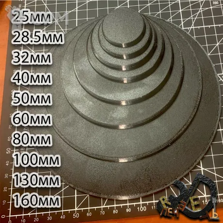 Описание картинки База 160мм. Base 160mm от R.E.print по цене 220руб | Свободный Рынок Миниатюр - СРМ