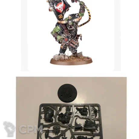 Описание картинки Armageddon: Orks Warboss от Svarden по цене 1 000руб | Свободный Рынок Миниатюр - СРМ