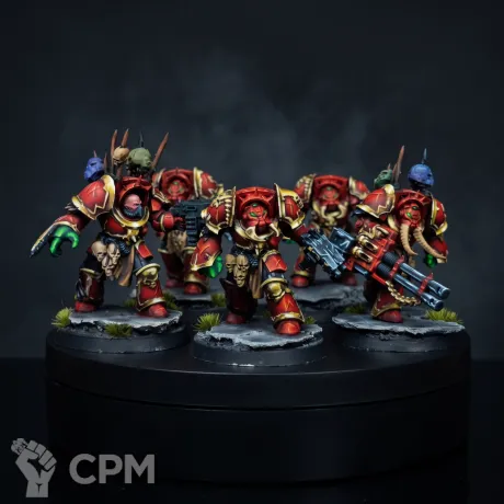 Описание картинки Chaos Terminator Squad от GOSThammer по цене 5 300руб | Свободный Рынок Миниатюр - СРМ