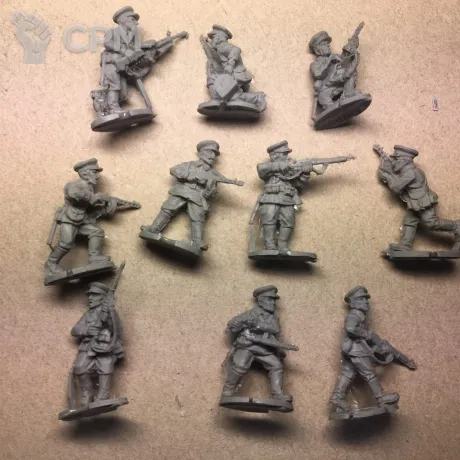 Описание картинки Soviet NKVD squad от  по цене 1 500руб | Свободный Рынок Миниатюр - СРМ