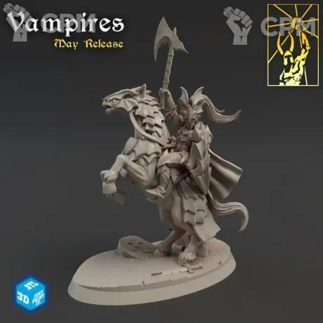 Описание картинки Вампир, Наездник (Vampire, Rider) от Gabrigame_Print по цене 730руб | Свободный Рынок Миниатюр - СРМ