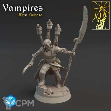 Описание картинки Вампир, Доктор (Vampire, Doctor) от Gabrigame_Print по цене 320руб | Свободный Рынок Миниатюр - СРМ