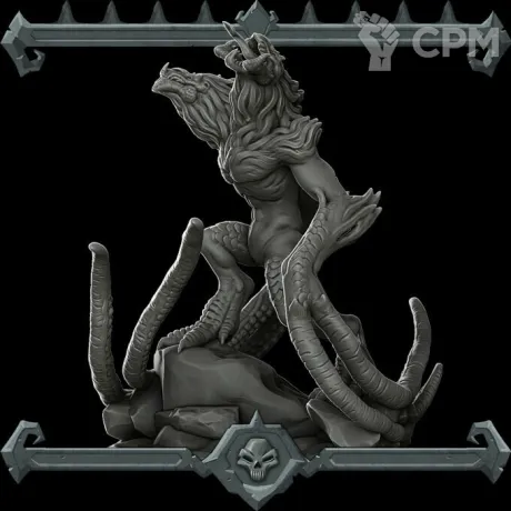 Описание картинки Демогоргон (Demogorgon) от Gabrigame_Print по цене 2 570руб | Свободный Рынок Миниатюр - СРМ