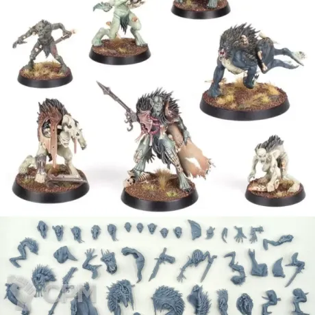 Описание картинки Royal Beastflayers от KM_Forge по цене 600руб | Свободный Рынок Миниатюр - СРМ