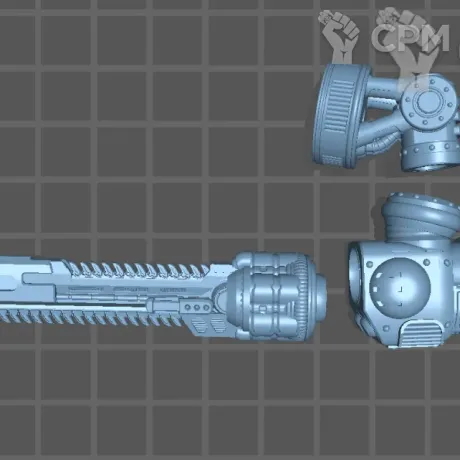 Описание картинки Armiger Close Combat Weapon  ver.1 от 3Д печать миниатюр по цене 323руб | Свободный Рынок Миниатюр - СРМ