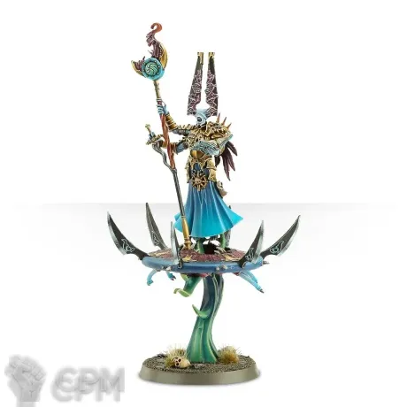 Описание картинки GAUNT SUMMONER ON DISC OF TZEENTCH от TPC по цене 880руб | Свободный Рынок Миниатюр - СРМ