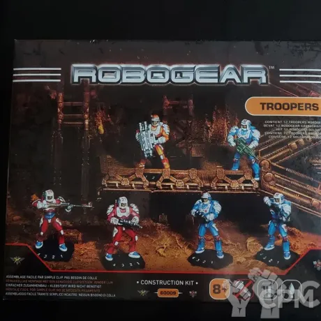 Описание картинки Игровой набор "TROOPERS" ROBOGEAR от Вк РОБОГИР ВЕРНУЛСЯ! по цене 400руб | Свободный Рынок Миниатюр - СРМ